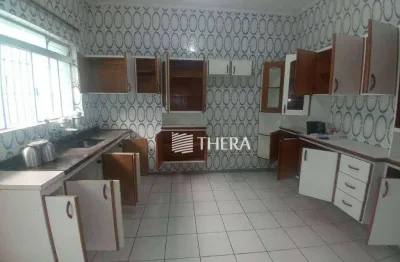 Sobrado com 3 dormitórios para alugar, 100 m² por r$ 2.745,00/mês - vila aquilino - santo andré/sp