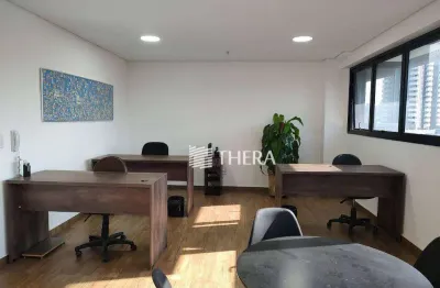 Sala para alugar, 34 m² por r$ 2.509,30/mês - vila assunção - santo andré/sp
