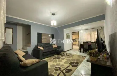 Sobrado à venda, 116 m² por r$ 530.000,00 - campestre - santo andré/sp