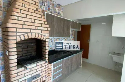 Cobertura à venda, 100 m² por r$ 479.000,00 - vila camilópolis - santo andré/sp