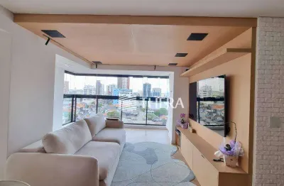 Apartamento com 3 dormitórios à venda, 133 m² por r$ 1.750.000,00 - jardim - santo andré/sp