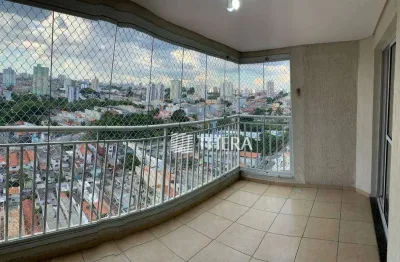 Apartamento com 3 dormitórios para alugar, 86 m² por r$ 3.832,41/mês - vila valparaíso - santo andré/sp