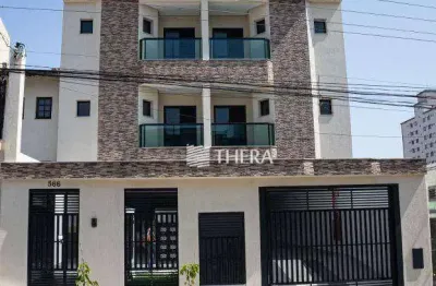 Cobertura à venda, 134 m² por r$ 800.000,00 - parque das nações - santo andré/sp