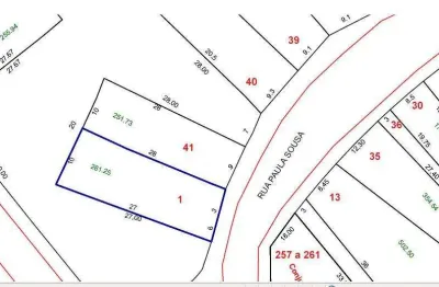 Terreno 261 m² na vila guiomar   , santo andré falta terminar o inventário , não  aceita permuta ,  somente  venda