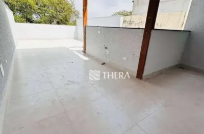 Cobertura à venda, 100 m² por r$ 415.000,00 - vila humaitá - santo andré/sp