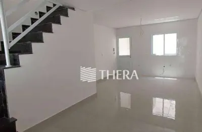 Sobrado à venda, 122 m² por r$ 630.000,00 - vila homero thon - santo andré/sp