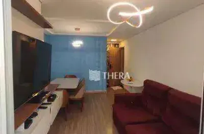 Apartamento com 3 dormitórios à venda, 72 m² por r$ 426.000,00 - vila homero thon - santo andré/sp