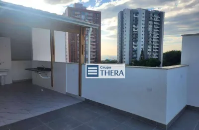 Cobertura com 3 dormitórios à venda, 144 m² por r$ 740.000,00 - vila assunção - santo andré/sp