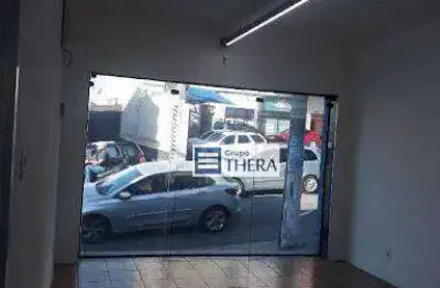 Salão para alugar, 160 m² - vila alzira - santo andré/sp