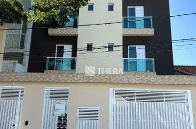 Cobertura à venda, 100 m² por r$ 750.000,00 - jardim bela vista - santo andré/sp