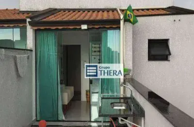Cobertura à venda, 100 m² por r$ 511.000,00 - santa teresinha - santo andré/sp