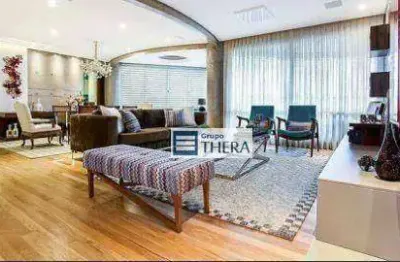 Apartamento à venda, 227 m² por r$ 2.700.000,00 - jardim - santo andré/sp