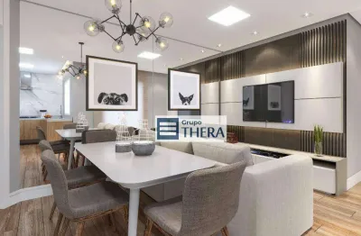 Apartamento com 2 dormitórios à venda, 68 m² por r$ 414.000,00 - vila guiomar - santo andré/sp