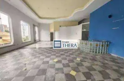 Salão para alugar, 538 m² por r$ 15.990,00/mês - vila gilda - santo andré/sp