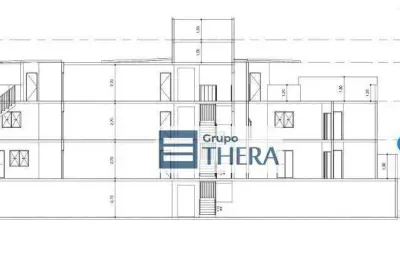 Cobertura com 2 dormitórios à venda, 95 m² por r$ 495.000,00 - vila valparaíso - santo andré/sp