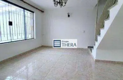 Sobrado para alugar, 153 m² por r$ 3.474,16/mês - vila floresta - santo andré/sp