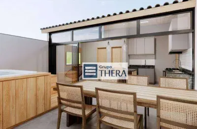 Cobertura à venda, 112 m² por r$ 969.000,00 - campestre - santo andré/sp