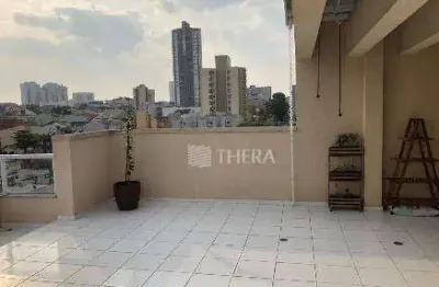 Cobertura com 3 dormitórios à venda, 156 m² por r$ 1.200.000,00 - campestre - santo andré/sp