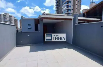 Cobertura com 2 dormitórios à venda, 100 m² por r$ 469.000,00 - vila pires - santo andré/sp