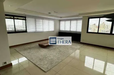 Cobertura com 3 dormitórios para alugar, 280 m² por r$ 12.438,23/mês - vila assunção - santo andré/sp