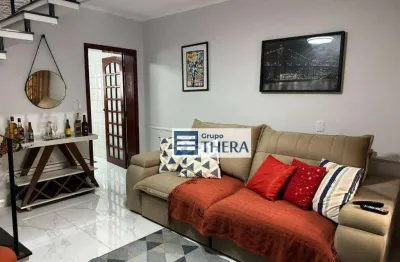 Sobrado com 2 dormitórios para alugar, 123 m² por r$ 4.542,00/mês - vila bastos - santo andré/sp