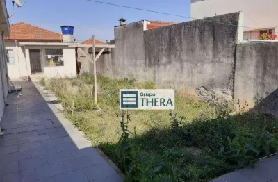 Terreno para alugar, 440 m² por r$ 5.000,00/mês - vila camilópolis - santo andré/sp