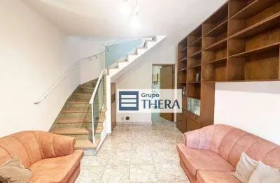 Sobrado com 2 dormitórios para alugar, 115 m² por r$ 5.030,00/mês - jardim - santo andré/sp