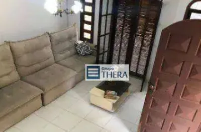 Sobrado com 3 dormitórios para alugar, 162 m² por r$ 4.917,00/mês - vila valparaíso - santo andré/sp