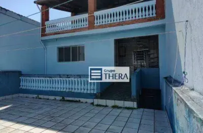 Sobrado com 3 dormitórios para alugar, 303 m² por r$ 5.101,00/mês - campestre - santo andré/sp