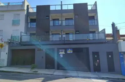 Cobertura com 2 dormitórios à venda, 125 m² por r$ 745.000,00 - vila alpina - santo andré/sp