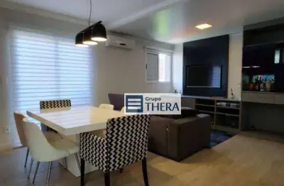 Apartamento com 1 dormitório para alugar, 59 m² por r$ 4.028,35/mês - jardim - santo andré/sp
