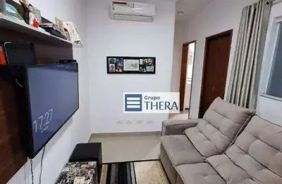 Cobertura com 2 dormitórios à venda, 100 m² por r$ 647.000,00 - jardim paraíso - santo andré/sp