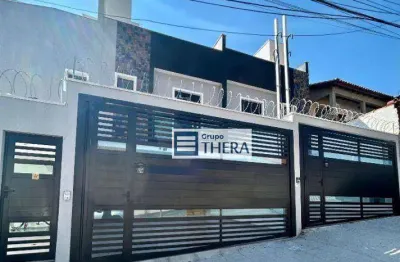 Sobrado à venda, 96 m² por r$ 630.000,00 - jardim santo alberto - santo andré/sp