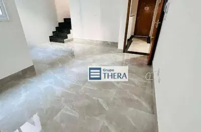 Cobertura à venda, 110 m² por r$ 420.000,00 - vila helena - santo andré/sp