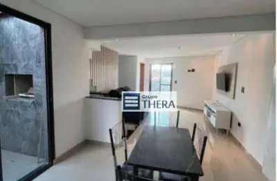 Sobrado à venda, 130 m² por r$ 640.000,00 - parque joão ramalho - santo andré/sp