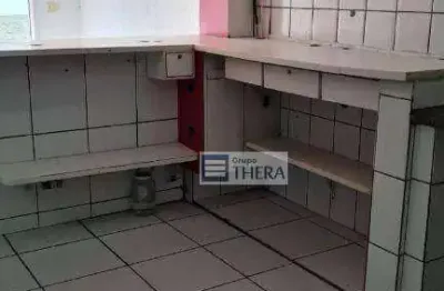 Salão para alugar, 224 m² por r$ 3.200,00/mês - vila scarpelli - santo andré/sp