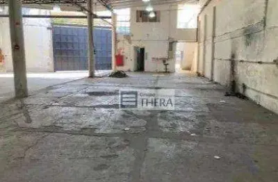 Galpão para alugar, 485 m² por r$ 16.000,00/mês - paraíso - santo andré/sp