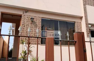 Sobrado à venda, 268 m² por r$ 750.000,00 - vila valparaíso - santo andré/sp