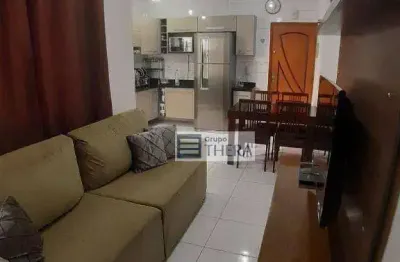 Apartamento garden com 2 dormitórios à venda, 56 m² por r$ 370.000,00 - vila camilópolis - santo andré/sp