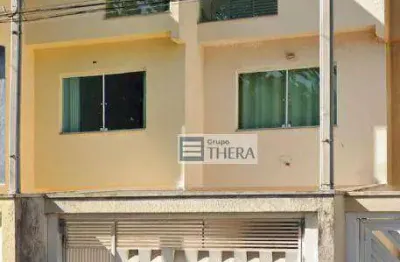 Sobrado à venda, 111 m² por r$ 532.000,00 - vila cláudio - santo andré/sp