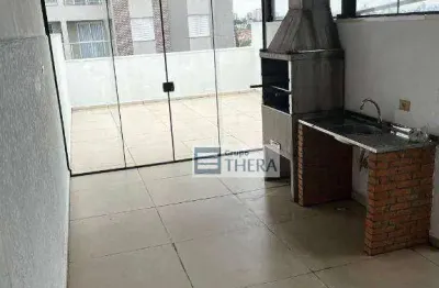 Cobertura com 2 dormitórios à venda, 104 m² por r$ 550.000,00 - campestre - santo andré/sp
