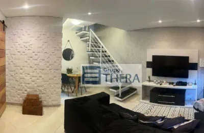 Sobrado à venda, 123 m² por r$ 617.000,00 - vila cláudio - santo andré/sp