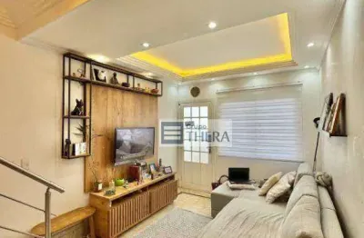 Sobrado com 2 dormitórios à venda, 93 m² por r$ 450.000,00 - jardim nova petrópolis - são bernardo do campo/sp