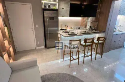 Apartamento com 2 dormitórios à venda, 58 m² por r$ 608.460,03 - vila alzira - santo andré/sp
