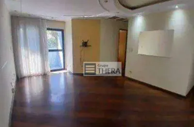 Apartamento com 3 dormitórios para alugar, 90 m² por r$ 3.952,43/mês - jardim - santo andré/sp