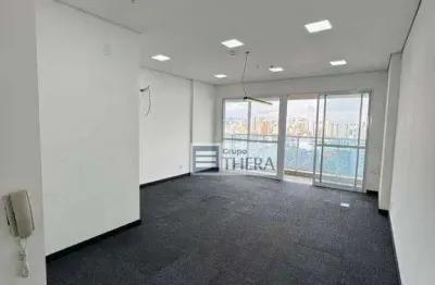 Sala para alugar, 75 m² por r$ 6.105,31/mês - vila baeta neves - são bernardo do campo/sp