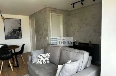 Apartamento com 1 dormitório à venda, 58 m² por r$ 585.000,00 - vila santa teresa - santo andré/sp