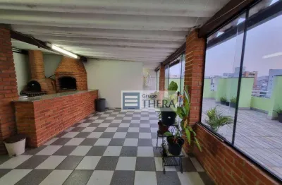 Cobertura com 3 dormitórios à venda, 254 m² por r$ 1.074.000,00 - santa maria - são caetano do sul/sp