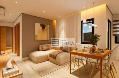 Apartamento garden com 2 dormitórios à venda, 55 m² por r$ 609.000,00 - campestre - santo andré/sp