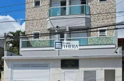 Cobertura com 2 dormitórios à venda, 112 m² por r$ 500.000,00 - parque das nações - santo andré/sp